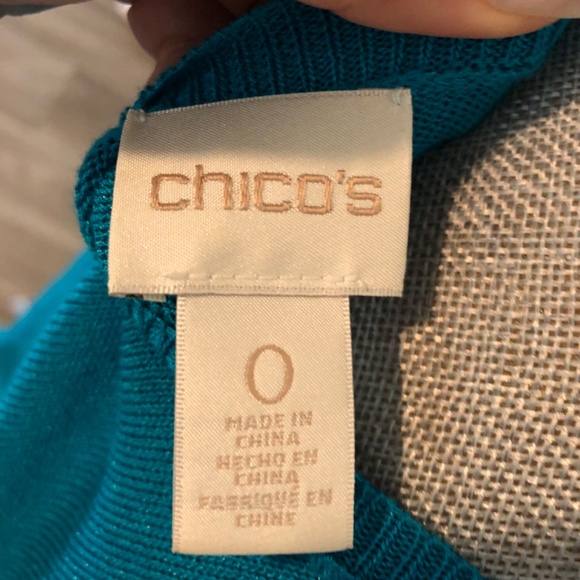🕐 CHICOS BEAUTIFUL TANK TOP SIZE O - Picture 5 of 5